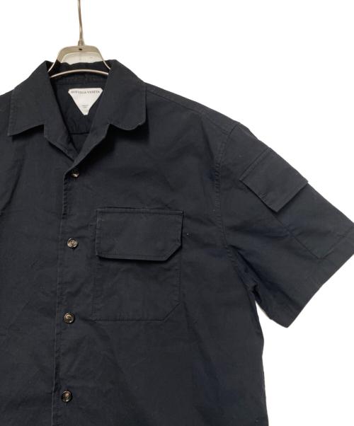 BOTTEGA VENETA（ボッテガベネタ）BOTTEGA VENETA (ボッテガベネタ) BOTTEGA VENETA　半袖シャツ ブラック サイズ:50の古着・服飾アイテム