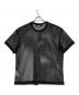 COMME des GARCONS (コムデギャルソン) COMME des GARCONS　ロゴプリントメッシュカットソー ブラック サイズ:S：20000円