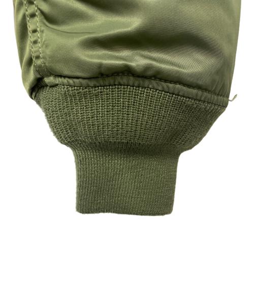 ALPHA INDUSTRIES（アルファインダストリーズ）ALPHA INDUSTRIES (アルファインダストリーズ) ALPHA INDUSTRIES　フライトジャケット グリーン サイズ:XSの古着・服飾アイテム