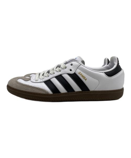 adidas（アディダス）adidas (アディダス) adidas ローカットスニーカー ホワイト×ブラック サイズ:25の古着・服飾アイテム