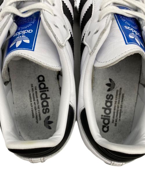 adidas（アディダス）adidas (アディダス) adidas ローカットスニーカー ホワイト×ブラック サイズ:25の古着・服飾アイテム