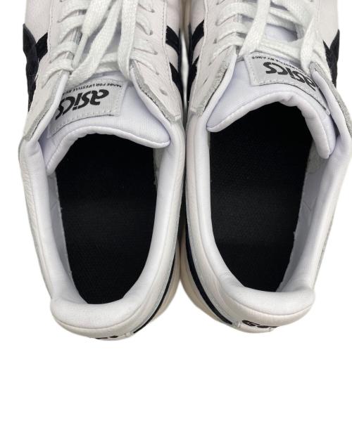 asics（アシックス）asics (アシックス) asics　ローカットスニーカー ホワイト×ブラック サイズ:26の古着・服飾アイテム