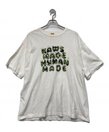 HUMAN MADE×KAWS（ヒューマンメイド×カウズ）の古着「HUMAN MADE　半袖Tシャツ」｜ホワイト