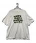 HUMAN MADE（ヒューマンメイド）の古着「HUMAN MADE　半袖Tシャツ」｜ホワイト