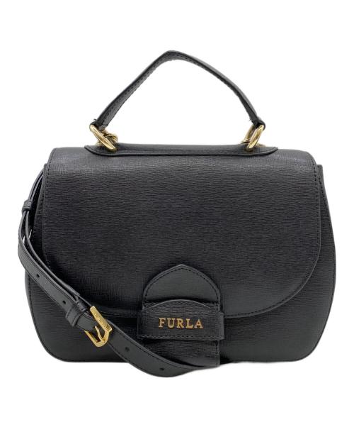 FURLA（フルラ）FURLA (フルラ) 2WAYバッグ ブラックの古着・服飾アイテム
