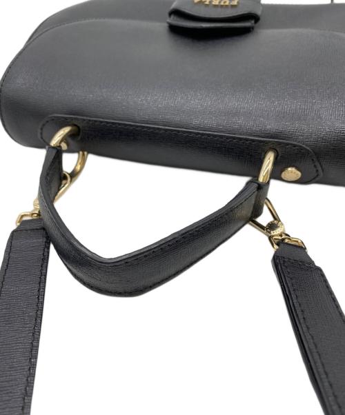 FURLA（フルラ）FURLA (フルラ) 2WAYバッグ ブラックの古着・服飾アイテム