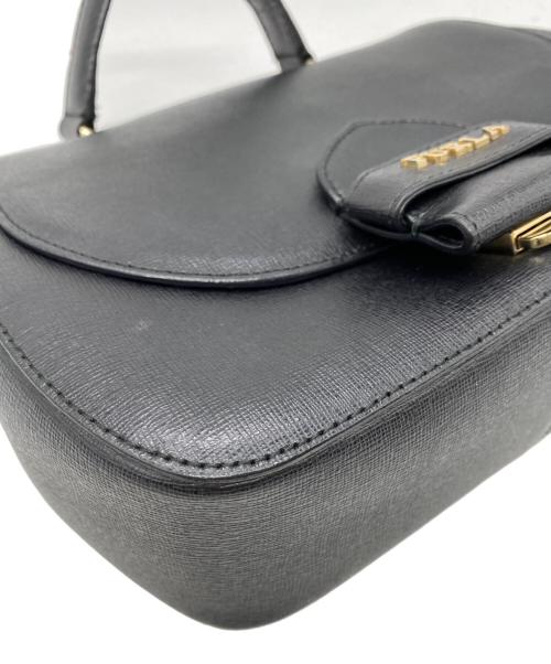 FURLA（フルラ）FURLA (フルラ) 2WAYバッグ ブラックの古着・服飾アイテム