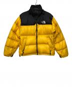THE NORTH FACEザ ノース フェイス）の古着「THE NORTH FACE　ダウンジャケット」｜イエロー