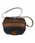 中古・古着 GUCCI (グッチ) ショルダーバッグ ブラック×ブラウン：9000円