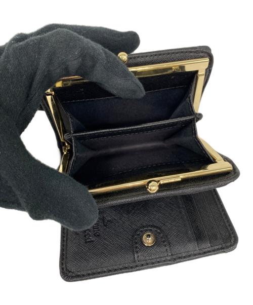 Vivienne Westwood（ヴィヴィアンウエストウッド）Vivienne Westwood (ヴィヴィアンウエストウッド) Vivienne Westwood　2つ折り財布 ブラックの古着・服飾アイテム