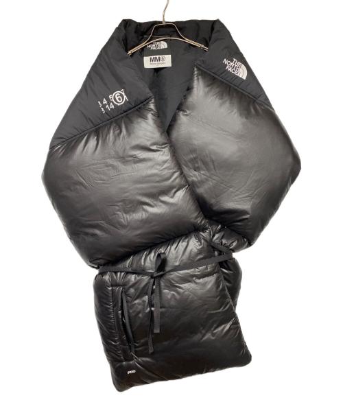 THE NORTH FACE（ザ ノース フェイス）THE NORTH FACE (ザ ノース フェイス) MM6 Maison Margiela (エムエムシックスメゾンマルジェラ) ヌプシスカーフ ブラックの古着・服飾アイテム