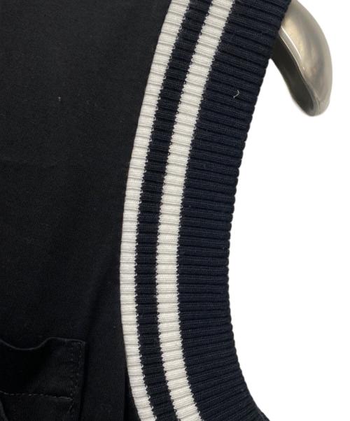 sacai（サカイ）sacai (サカイ) sacai 　バンダナ付きノースリーブワンピース ブラック サイズ:1の古着・服飾アイテム