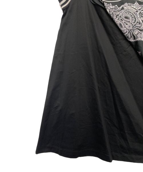 sacai（サカイ）sacai (サカイ) sacai 　バンダナ付きノースリーブワンピース ブラック サイズ:1の古着・服飾アイテム