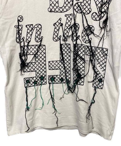 sacai（サカイ）sacai (サカイ) sacai 半袖Tシャツ ホワイト サイズ:1の古着・服飾アイテム