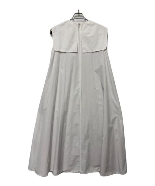 trefle（トレフル）trefle (トレフル) ノースリーブワンピース ホワイト サイズ:Freeの古着・服飾アイテム