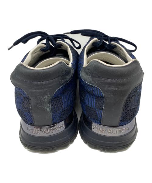 LOUIS VUITTON（ルイ ヴィトン）LOUIS VUITTON (ルイ ヴィトン) ランアウェイ・ライン・スニーカー ブルー サイズ:25.0の古着・服飾アイテム