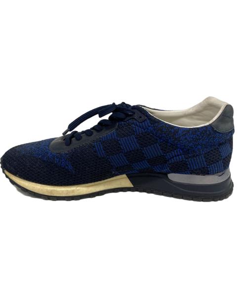 LOUIS VUITTON（ルイ ヴィトン）LOUIS VUITTON (ルイ ヴィトン) ランアウェイ・ライン・スニーカー ブルー サイズ:25.0の古着・服飾アイテム