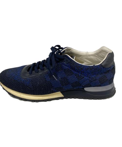 LOUIS VUITTON（ルイ ヴィトン）LOUIS VUITTON (ルイ ヴィトン) ランアウェイ・ライン・スニーカー ブルー サイズ:25.0の古着・服飾アイテム