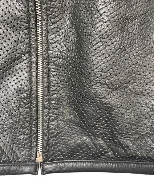 HARLEY-DAVIDSON（ハーレーダビッドソン）HARLEY-DAVIDSON (ハーレーダビッドソン) レザージャケット ブラック サイズ:LLの古着・服飾アイテム