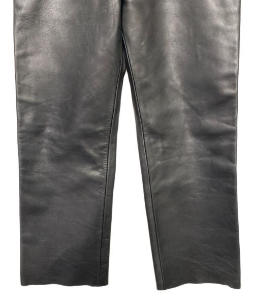 HARLEY-DAVIDSON（ハーレーダビッドソン）HARLEY-DAVIDSON (ハーレーダビッドソン) レザーパンツ ブラック サイズ:36の古着・服飾アイテム
