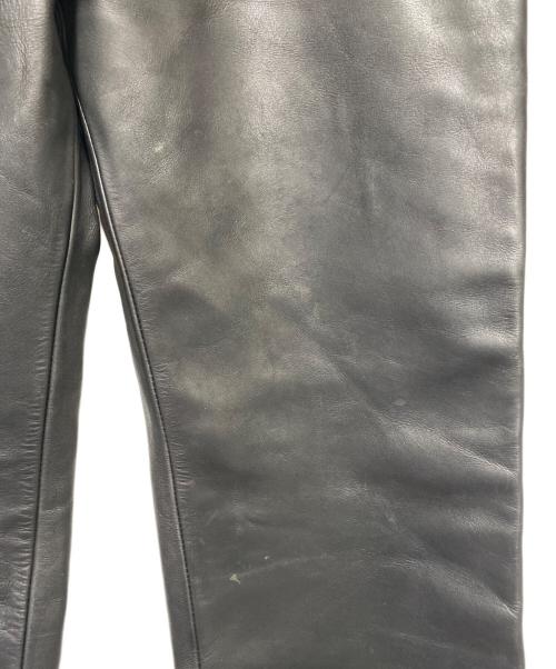 HARLEY-DAVIDSON（ハーレーダビッドソン）HARLEY-DAVIDSON (ハーレーダビッドソン) レザーパンツ ブラック サイズ:36の古着・服飾アイテム