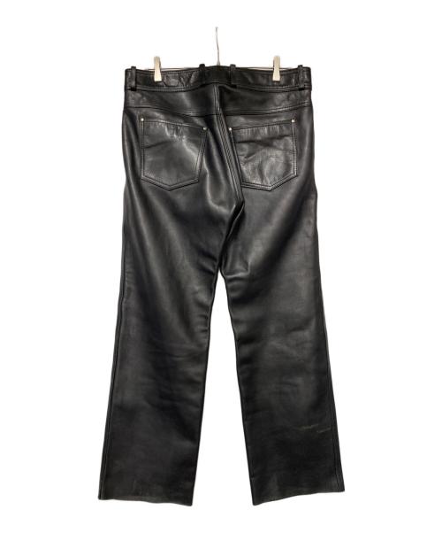 HARLEY-DAVIDSON（ハーレーダビッドソン）HARLEY-DAVIDSON (ハーレーダビッドソン) レザーパンツ ブラック サイズ:36の古着・服飾アイテム