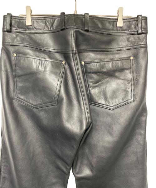 HARLEY-DAVIDSON（ハーレーダビッドソン）HARLEY-DAVIDSON (ハーレーダビッドソン) レザーパンツ ブラック サイズ:36の古着・服飾アイテム