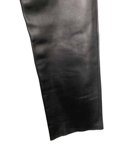 HARLEY-DAVIDSON（ハーレーダビッドソン）HARLEY-DAVIDSON (ハーレーダビッドソン) レザーパンツ ブラック サイズ:36の古着・服飾アイテム