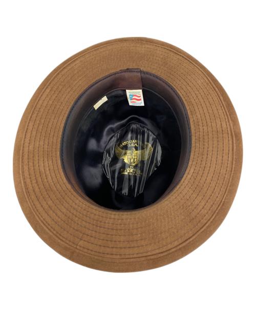 HENSCHEL HAT（ヘンシェルハット）HENSCHEL HAT (ヘンシェルハット) ハット ブラウンの古着・服飾アイテム