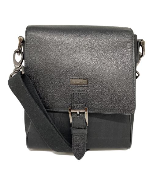BURBERRY BLACK LABEL（バーバリーブラックレーベル）BURBERRY BLACK LABEL (バーバリーブラックレーベル) ショルダーバッグ ブラックの古着・服飾アイテム