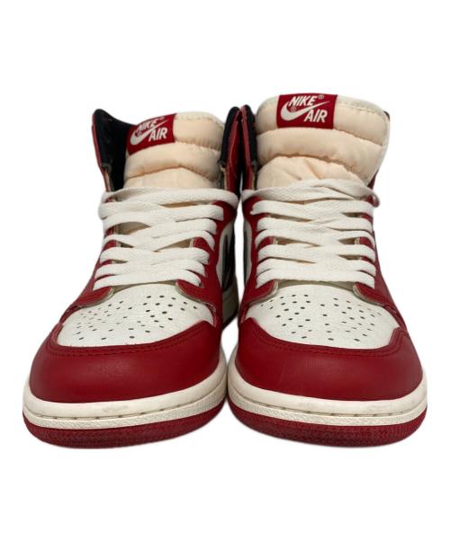 NIKE（ナイキ）NIKE (ナイキ) ハイカットスニーカー ホワイト×レッド サイズ:26cm (US 8)の古着・服飾アイテム