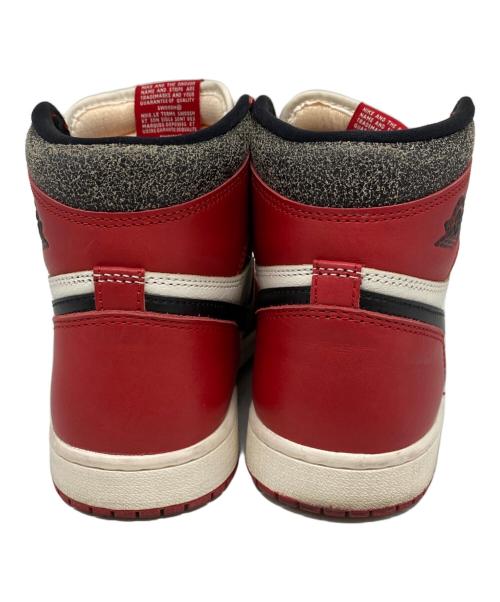NIKE（ナイキ）NIKE (ナイキ) ハイカットスニーカー ホワイト×レッド サイズ:26cm (US 8)の古着・服飾アイテム