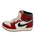 NIKE (ナイキ) ハイカットスニーカー ホワイト×レッド サイズ:26cm (US 8)：40000円