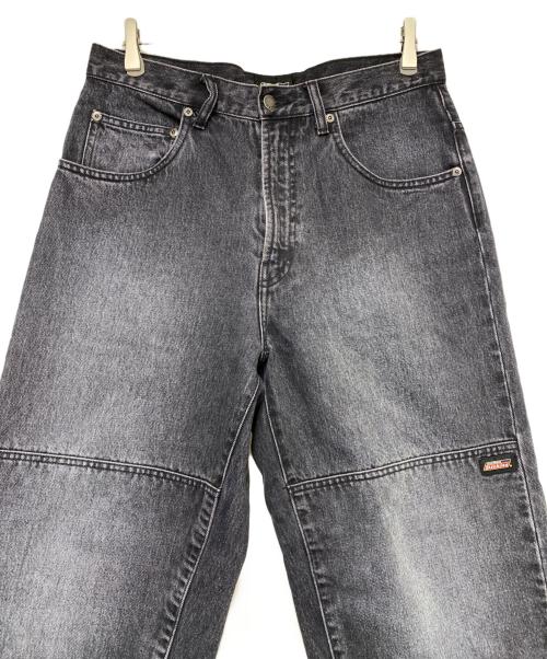 Dickies（ディッキーズ）Dickies (ディッキーズ) Supreme (シュプリーム) Double Knee Baggy Jeans ブラック サイズ:W30の古着・服飾アイテム