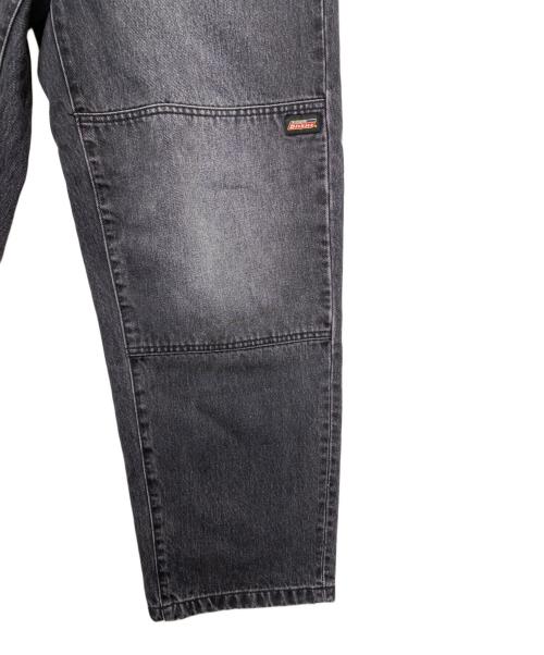 Dickies（ディッキーズ）Dickies (ディッキーズ) Supreme (シュプリーム) Double Knee Baggy Jeans ブラック サイズ:W30の古着・服飾アイテム