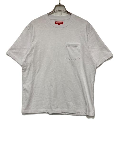 SUPREME（シュプリーム）SUPREME (シュプリーム) 半袖Tシャツ ホワイト サイズ:Mの古着・服飾アイテム