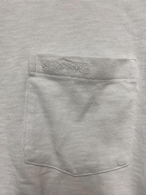 SUPREME（シュプリーム）SUPREME (シュプリーム) 半袖Tシャツ ホワイト サイズ:Mの古着・服飾アイテム