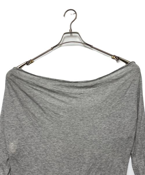 MM6 Maison Margiela（エムエムシックスメゾンマルジェラ）MM6 Maison Margiela (エムエムシックスメゾンマルジェラ) 長袖カットソー グレー サイズ:Mの古着・服飾アイテム