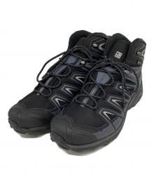 SALOMON（サロモン）の古着「トレッキングシューズ」｜ブラック