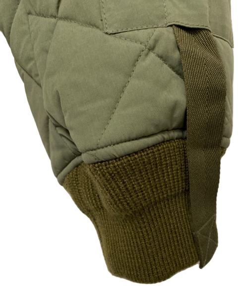 DIESEL（ディーゼル）DIESEL (ディーゼル) 中綿ブルゾン オリーブ×ブラウン×グレー サイズ:L 未使用品の古着・服飾アイテム