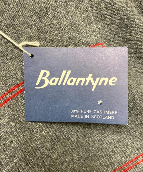 BALLANTYNE（バランタイン）BALLANTYNE (バランタイン) 厚手カーディガン グレー サイズ:36 未使用品の古着・服飾アイテム