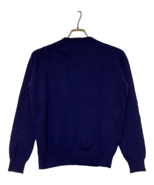 BALLANTYNE（バランタイン）BALLANTYNE (バランタイン) 厚手ニット ネイビー サイズ:38 未使用品の古着・服飾アイテム