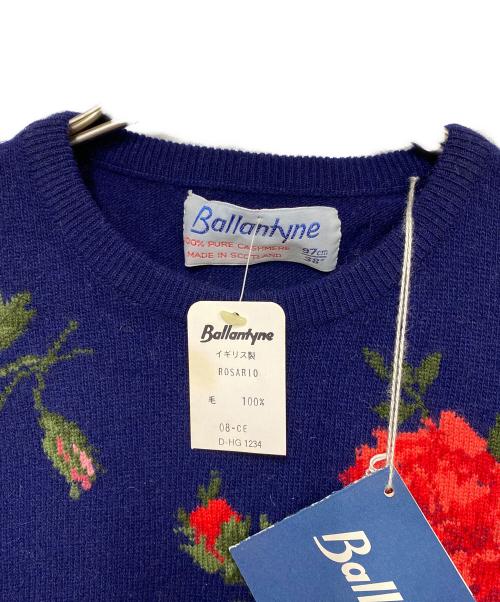 BALLANTYNE（バランタイン）BALLANTYNE (バランタイン) 厚手ニット ネイビー サイズ:38 未使用品の古着・服飾アイテム