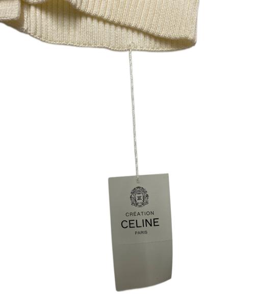 CELINE（セリーヌ）CELINE (セリーヌ) カーディガン ホワイト サイズ:38 未使用品の古着・服飾アイテム