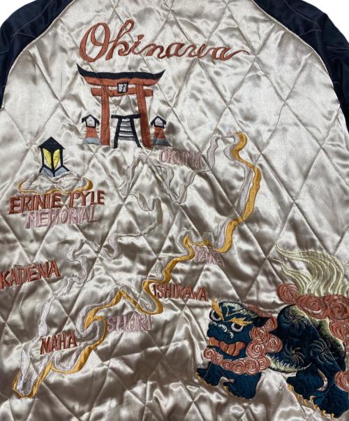 テーラー東洋（テーラートウヨウ）テーラー東洋 (テーラートウヨウ) 刺繍スカジャン グリーン サイズ:Mの古着・服飾アイテム