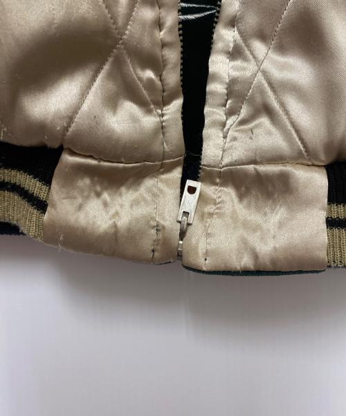 テーラー東洋（テーラートウヨウ）テーラー東洋 (テーラートウヨウ) 刺繍スカジャン グリーン サイズ:Mの古着・服飾アイテム