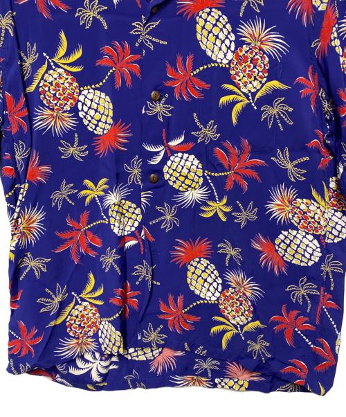 Sun Surf（サンサーフ）Sun Surf (サンサーフ) Sun Surf　アロハシャツ ブルー サイズ:XLの古着・服飾アイテム
