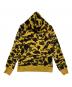 A BATHING APE (ア ベイシング エイプ) ハーフジップパーカー イエロー×グリーン サイズ:L：20000円