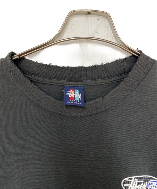 stussy（ステューシー）stussy (ステューシー) 半袖Tシャツ ブラック サイズ:Lの古着・服飾アイテム