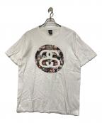 stussyステューシー）の古着「stussy　半袖Tシャツ」｜ホワイト